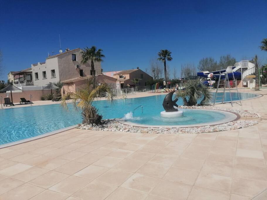 Mobil Home Familial Neuf De 2024 Pour 8 Personnes Valras-Plage Dış mekan fotoğraf