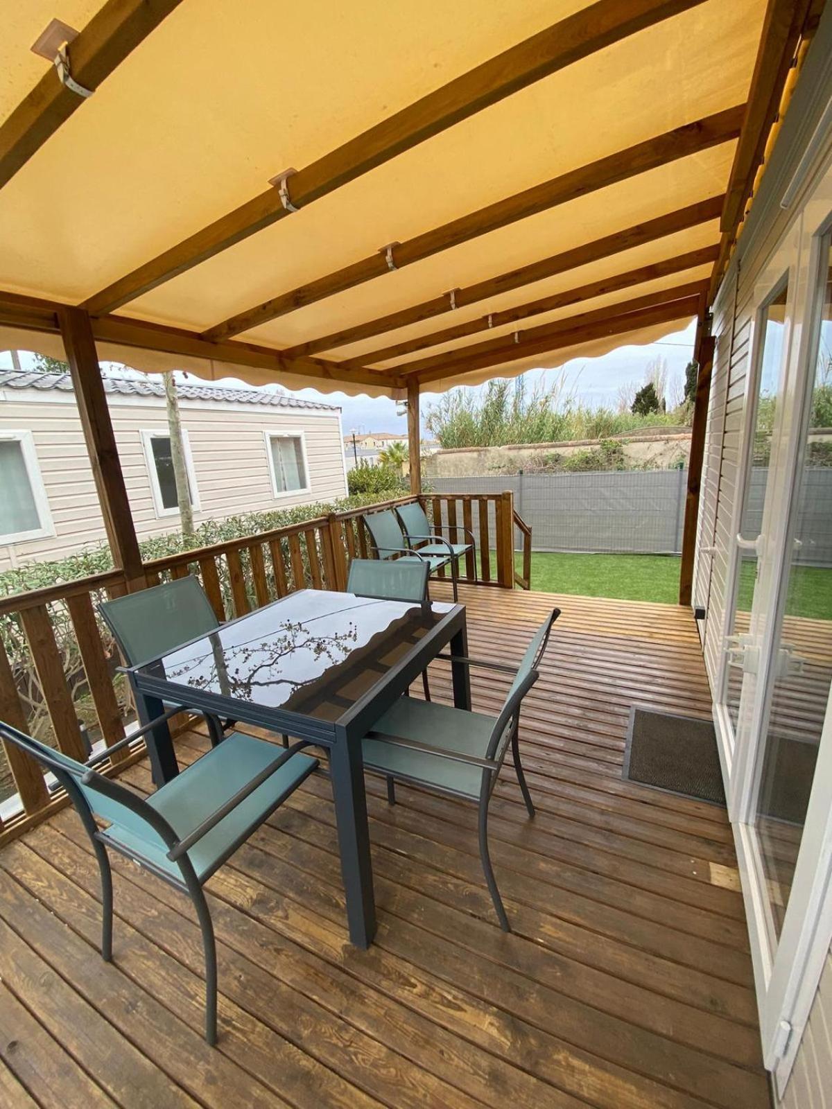Mobil Home Familial Neuf De 2024 Pour 8 Personnes Valras-Plage Dış mekan fotoğraf