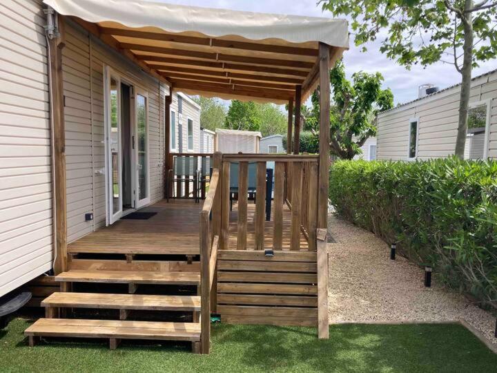 Mobil Home Familial Neuf De 2024 Pour 8 Personnes Valras-Plage Dış mekan fotoğraf